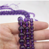 Amethyst Round Spacer Beads for DIY Jewelry Making