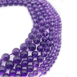 Amethyst Round Spacer Beads for DIY Jewelry Making