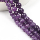 6/8/10mm Amethyst Stone Beads Round Spacer Beads For Jewelry Making