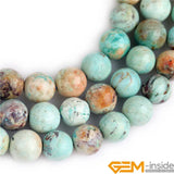 Assorted Stone Round Polished Chakra Beads 15 Inch