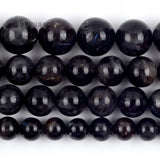 Natural Hypersthene Round Stone Beads For Jewelry Making DIY