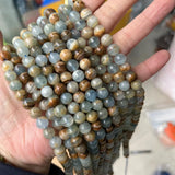 6/8/10mm Calcite Stone Beads Jewelry Making Spacer Calcspar Gemstone DIY