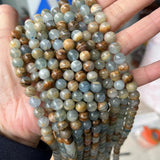 6/8/10mm Calcite Stone Beads Jewelry Making Spacer Calcspar Gemstone DIY