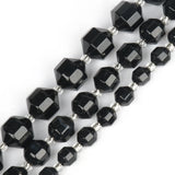 Natural Faceted Agates Stone Beads 8mm Olive Shape DIY Bracelet Jewelry Making
