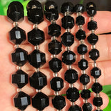 Natural Faceted Agates Stone Beads 8mm Olive Shape DIY Bracelet Jewelry Making