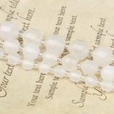 Natural Faceted Agates Loose Beads 15''