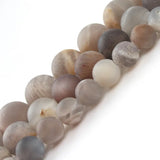 Natural Matte Sunstone Stone Beads 6/8/10mm Round Loose Beads