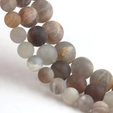 Natural Matte Sunstone Stone Beads 6/8/10mm Round Loose Beads