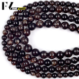 Natural Phlogopite Stone Beads Round Loose Spacer Beads for Jewelry Making