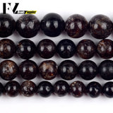 Natural Phlogopite Stone Beads Round Loose Spacer Beads for Jewelry Making