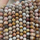 6/8/10mm South African Agate Beads for Jewelry Making DIY
