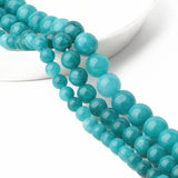 6/8/10mm Natural Stone Beads Jade Round Loose Beads for Jewelry Making 15''