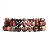 Natural Stone Bracelet Set for Women Men