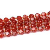 6 8 10mm Natural Stone Square Beads Faceted Jades Agates Bead Spacer
