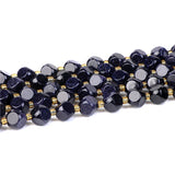 6 8 10mm Natural Stone Square Beads Faceted Jades Agates Bead Spacer