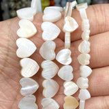 Natural Love Shell Beads Mother Of Pearl Shell Loose Beads Necklace Bracelet