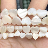 Natural Love Shell Beads Mother Of Pearl Shell Loose Beads Necklace Bracelet