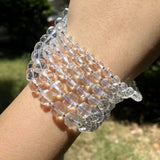 Faceted Quartz Stone Beads - DIY Necklace Bracelet Earring Accessories