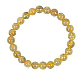 Blonde Crystal Bracelet Titanium Crystal Jewelry