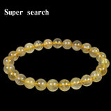 Blonde Crystal Bracelet Titanium Crystal Jewelry