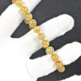 Blonde Crystal Bracelet Titanium Crystal Jewelry