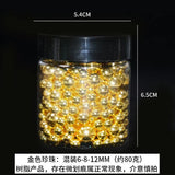 Mixed Pearls Beads 6-8-12mm DIY Crystal Drop Marine Accessories