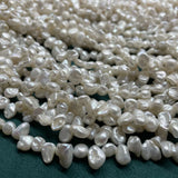 6-8MM 70Pcs Petal Baroque Light Freshwater Pearl Beads