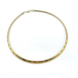 6-8MM Stainless Steel Cross Collar Necklace Women Snake Chain Choker