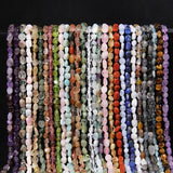 6-8MM Natural Gravel Stone Beads for Jewelry Making
