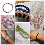 6-8MM Natural Gravel Stone Beads for Jewelry Making