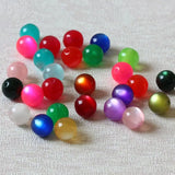 Mixed Cat's Eye Resin Beads for Bracelet Making