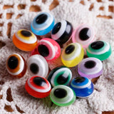 Multicolor Evil Eye Resin Spacer Beads for Jewelry Making