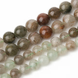 6/8mm Rutilated Quartz Beads Natural Stone Round Spacer Beads For Jewelry Making
