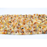 8mm Natural Fortune Crystal Stone Beads DIY Loose Spacer Beads 15''
