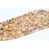 8mm Natural Fortune Crystal Stone Beads DIY Loose Spacer Beads 15''