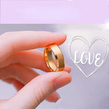 6/8mm Tungsten Carbide Wedding Band Beveled Edges Flat Comfort Fit