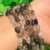 6-8mm Irregular Quartzs Beads Natural Loose Spacer Beads