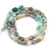 6-8mm Natural Phoenix Turquoise Beads for DIY Bracelet Making