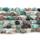 6-8mm Natural Phoenix Turquoise Beads for DIY Bracelet Making