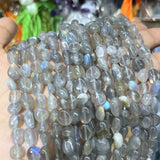 Labradorite Loose Spacer Beads for DIY Necklace/Bracelet