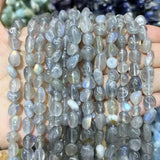 Labradorite Loose Spacer Beads for DIY Necklace/Bracelet