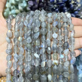 Labradorite Loose Spacer Beads for DIY Necklace/Bracelet