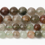 6 8mm Colorful Quartz Rutilated Stone Beads Jewelry Making DIY Bracelet Earrings