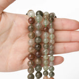 6 8mm Colorful Quartz Rutilated Stone Beads Jewelry Making DIY Bracelet Earrings