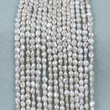 6-8mm Freshwater Pearls Baroque Beads DIY Jewelry Necklace Bracelet