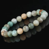 Amazonite Stone Beads Bracelet Natural Stone Bracelet