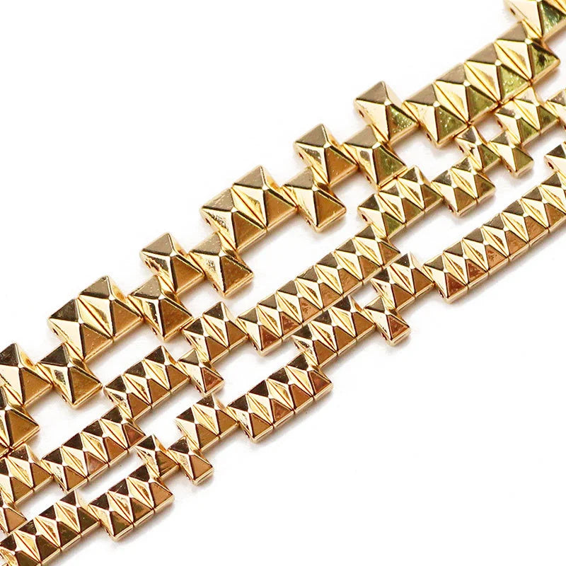 6/8mm Natural Hematite Spacers Loose Beads for Jewelry Making DIY Bracelets