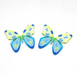 Butterfly Acrylic Earring Charms DIY Keychains Pendants