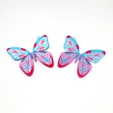 Butterfly Acrylic Earring Charms DIY Keychains Pendants