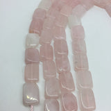 Natural Rose Quarz Crystal Gem Bracelet Necklace DIY Health Gemstone
